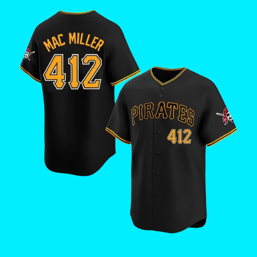 Mac Miller Pirates 412 Jersey 2025