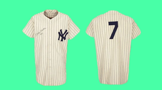 Mickey Mantle from 1960 All-Star Jersey