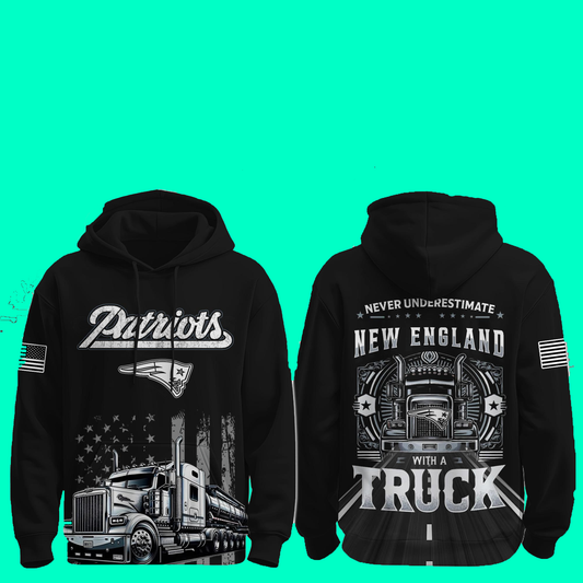 NE x Truck Driver Appreciation Night Game Hoodie