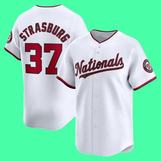Nationals Stephen Strasburg 37 jersey 2025