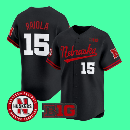 Nebraska Cornhuskers A Winning Tradition Big 10 Raiola Jersey