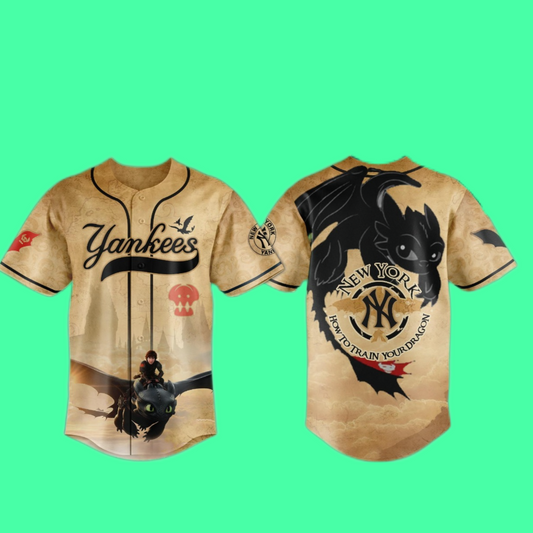 New York Yankees How to Train Your Dragon Jersey 2025