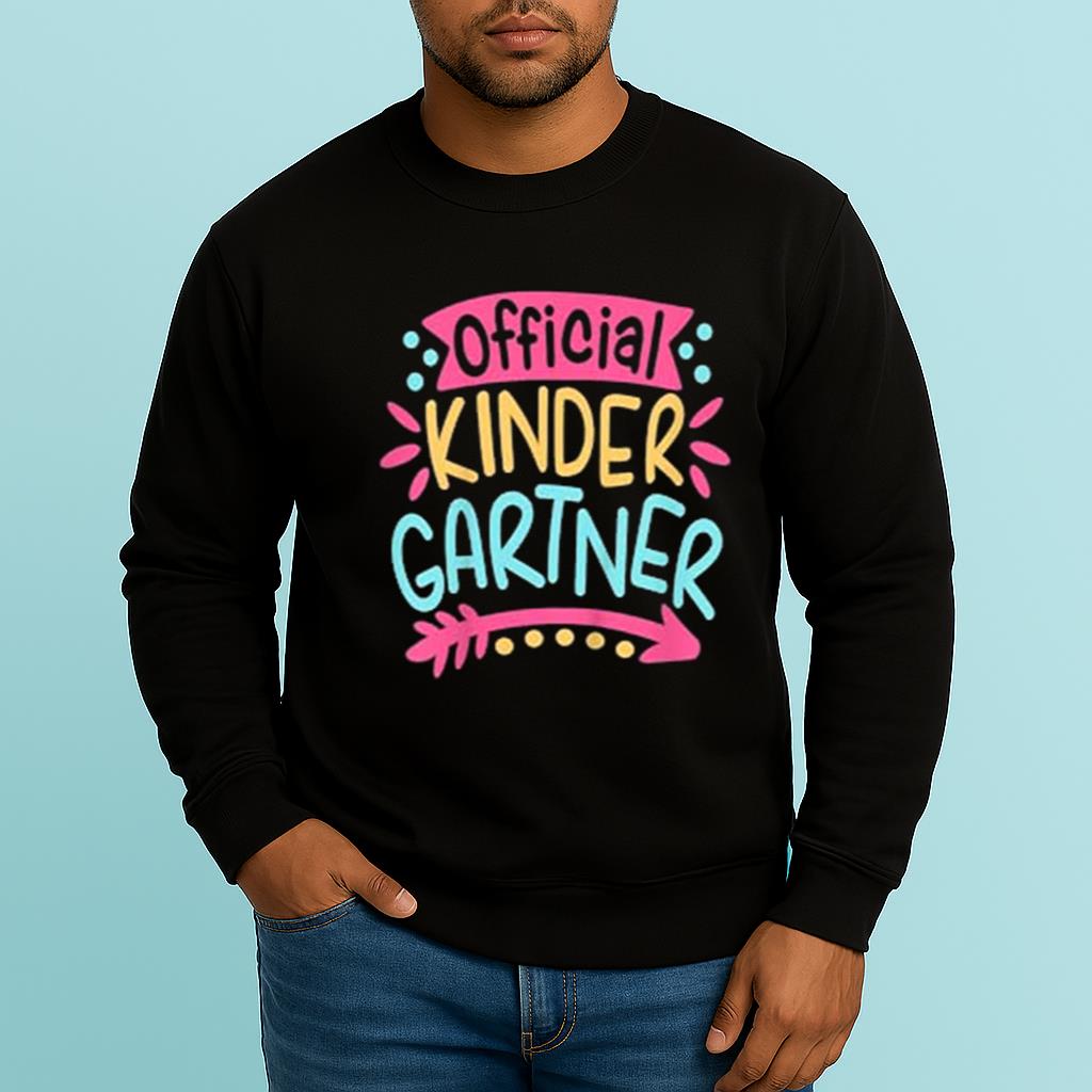 Official Kindergartner Girl First Day of Kindergarten Shirt