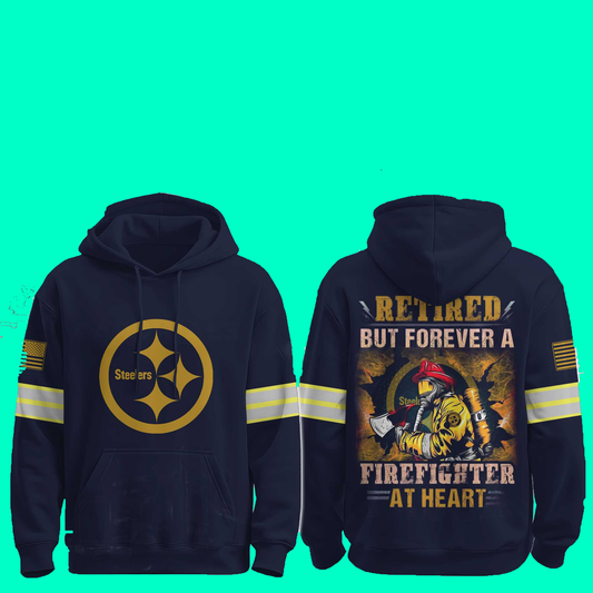 Pittsburgh Steelers Firefighter Appreciation Night Game Hoodie