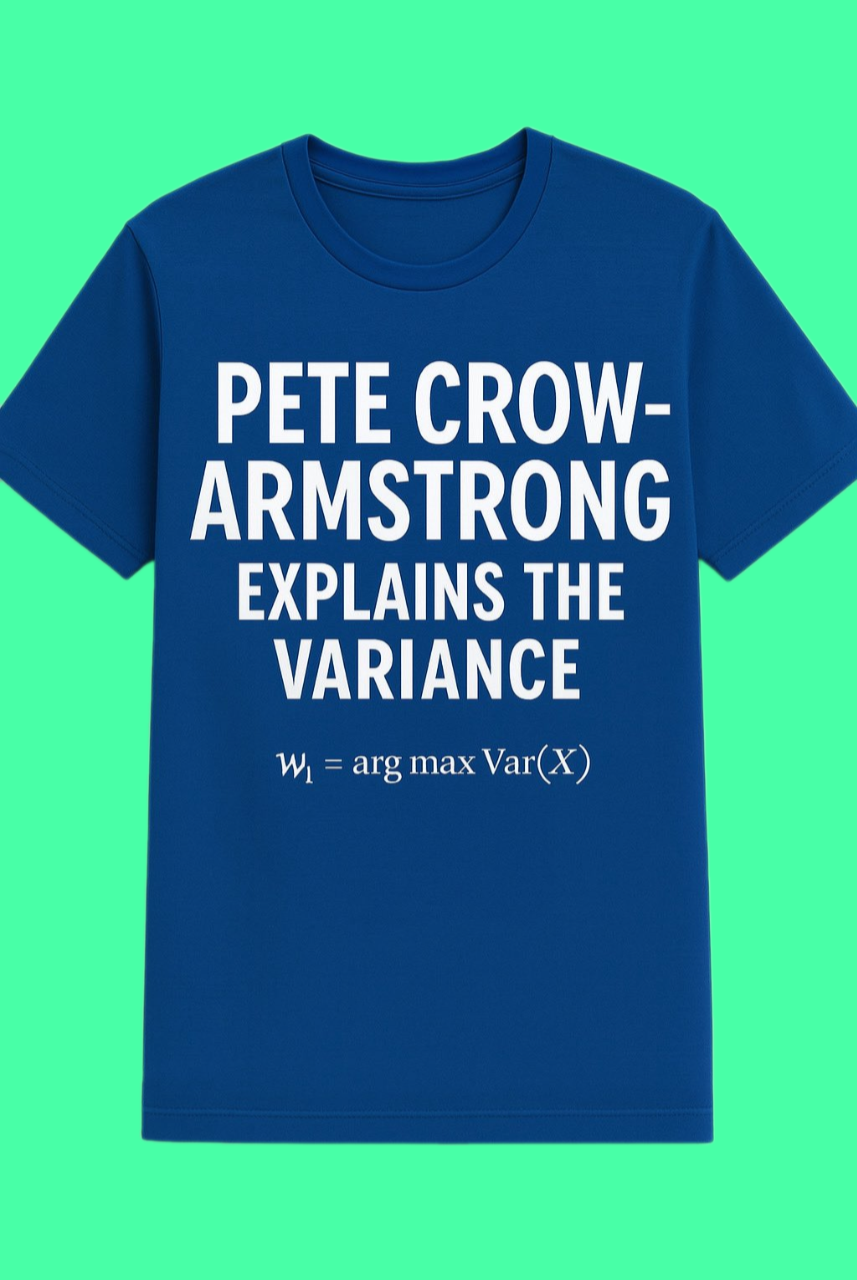 Pete Crow Armstrong Explains The Variance 2025 Shirt