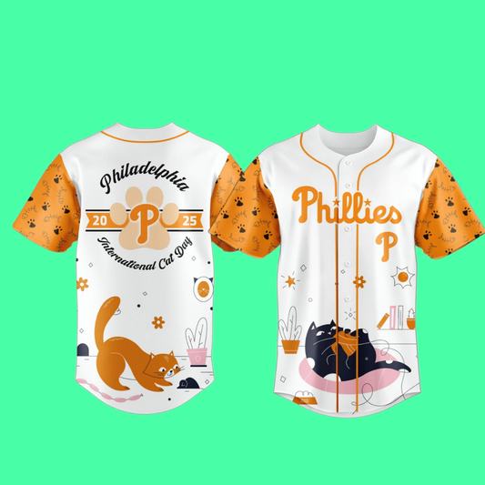 Philadelphia Phillies x International Cat Day Jersey 2025