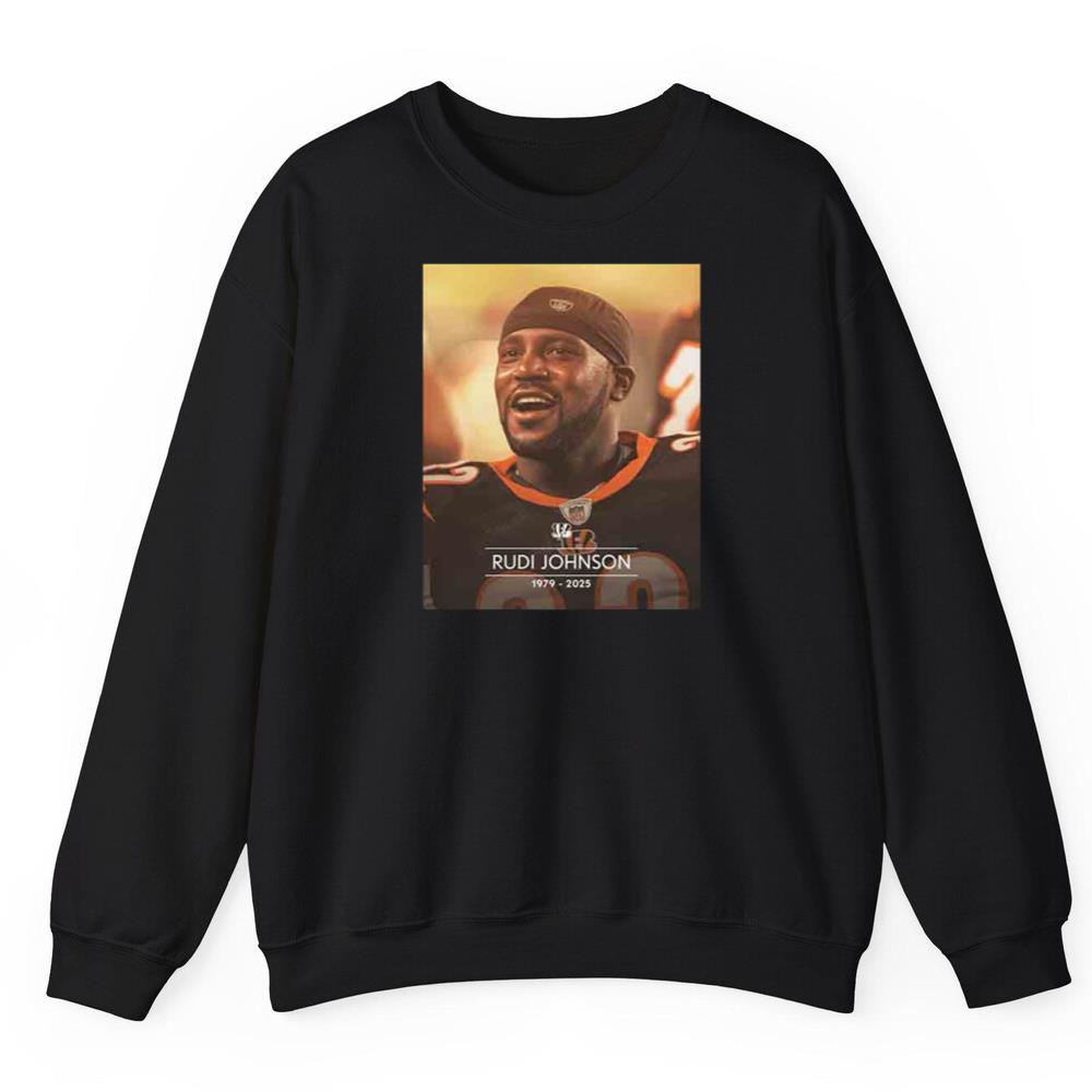 RIP Rudi Johnson Thank You For Memories Death Shirt