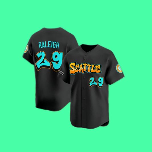 Raileigh Seattle Graffiti 2025 Jersey