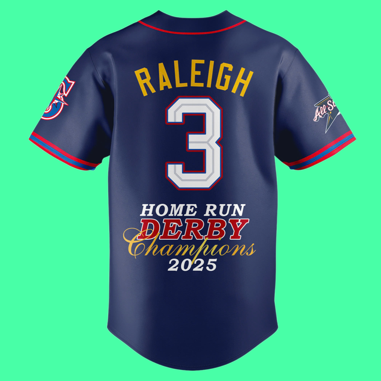 Raleigh Home Runs Derby Champions jersey 2025