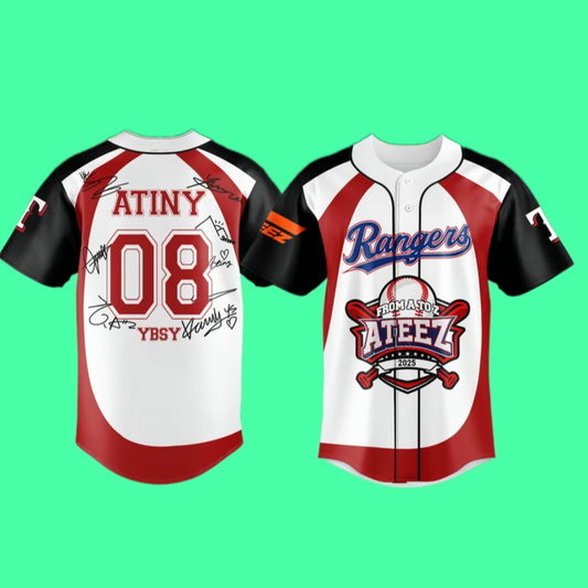 Rangers Atiny From A To Z Ateez Jersey 2025