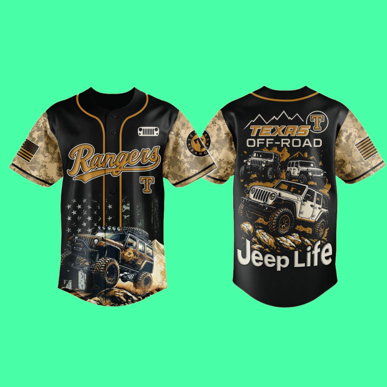 Rangers Jeep Life Jersey 2025