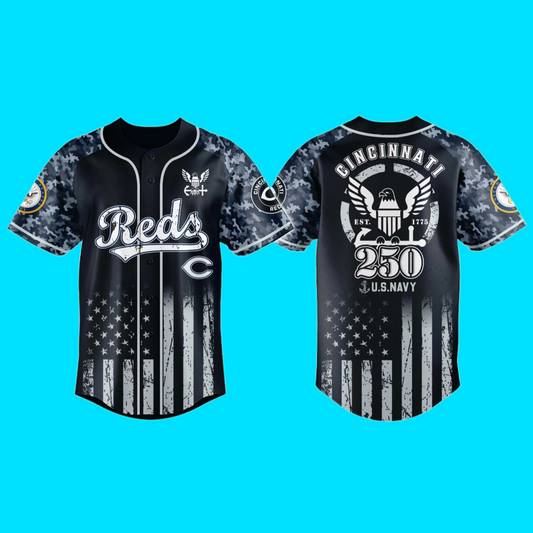 Reds 250th US NAVY Jersey 2025