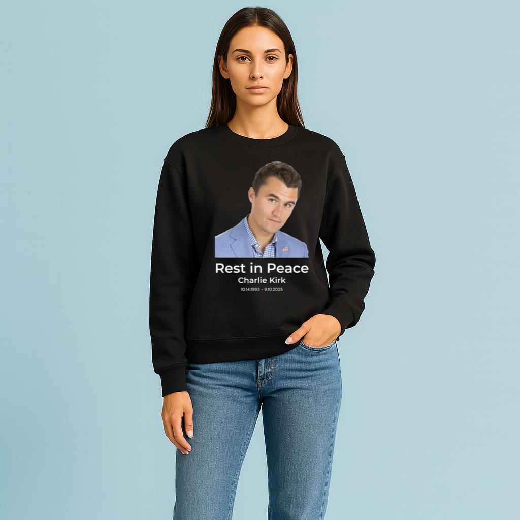 Rip Charlie Kirk Rest In Peace Shirt