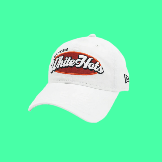 Rochester White Hots White Cap 2025 Hat