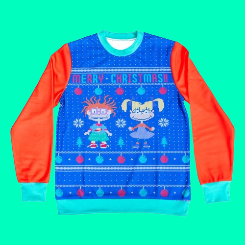 Rugrats Merry Christmas 2025 Ugly Sweater
