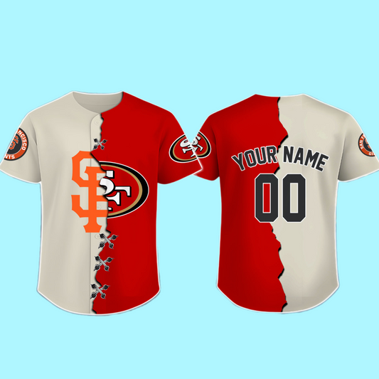 San Francisco Giants x 49ers 2025 Jersey