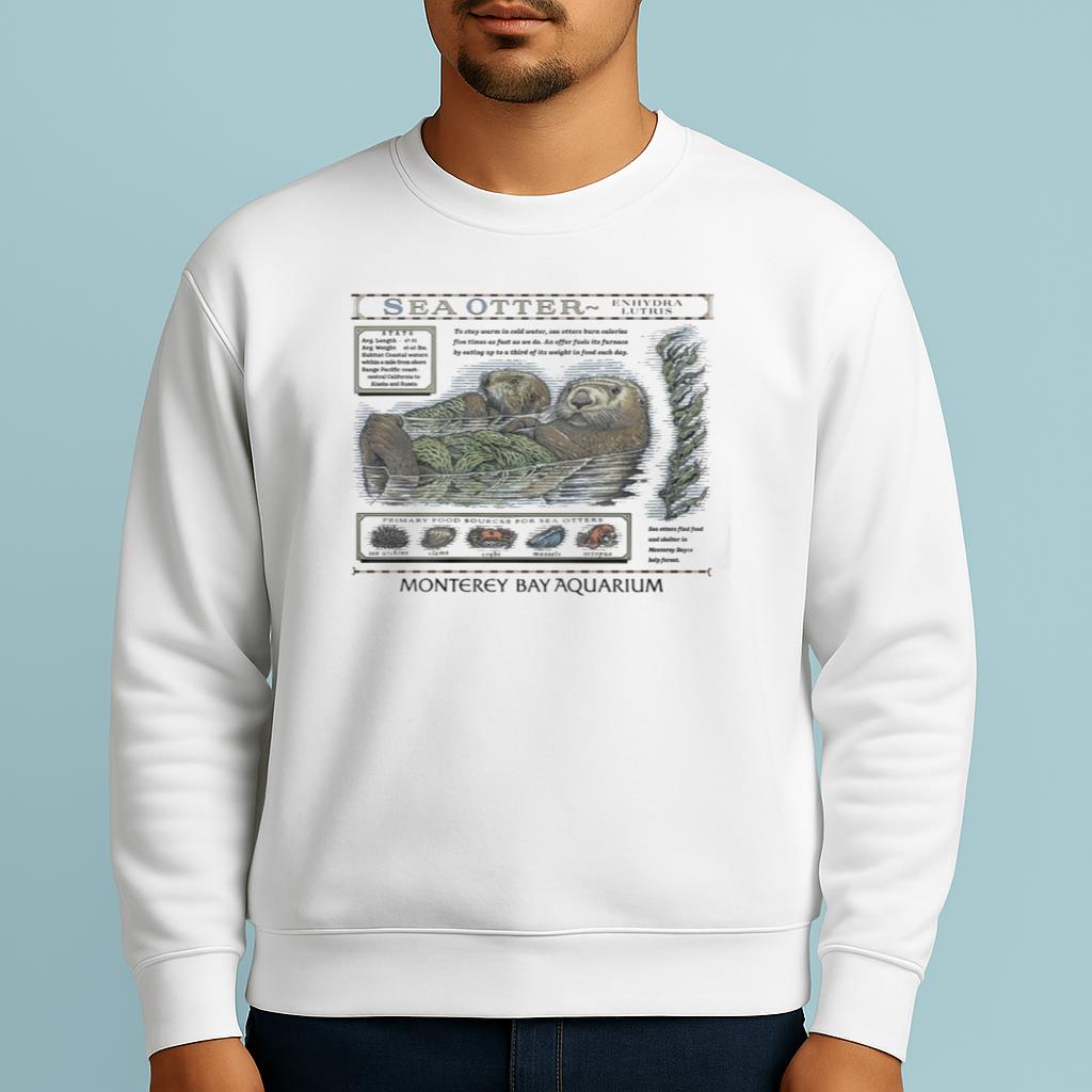 Sea Otter Monterey Bay Aquarium Shirt