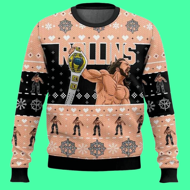 Seth Rollins Ugly Christmas Sweater