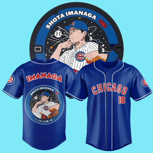 Shota Imanaga Cubs Chicago Jersey 2025