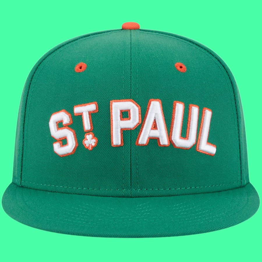 St. Paul Saints Green Theme Nights Hat