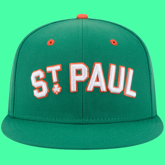 St. Paul Saints Green Theme Nights Hat