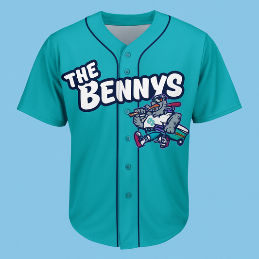 The Bennys BlueClaws 2025 Jersey