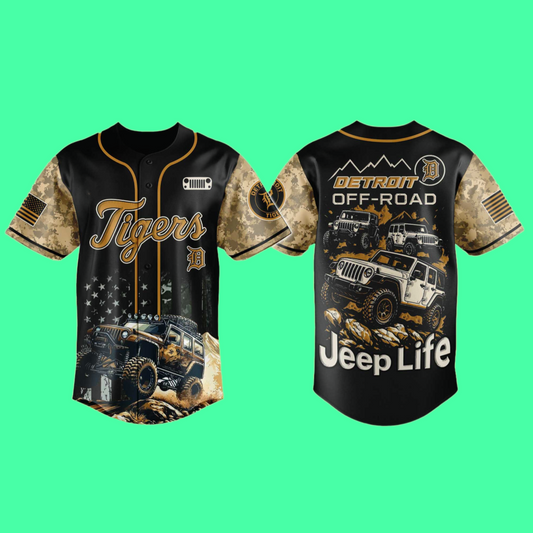 Tigers Jeep Life Jersey 2025
