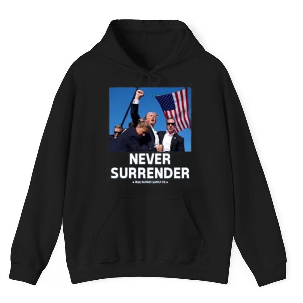 Trump Never Surrender Charlie Kirk 2025 Shirt