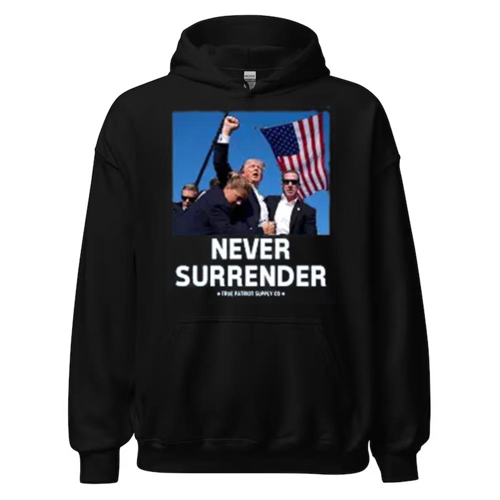 Trump Never Surrender Charlie Kirk 2025 Shirt