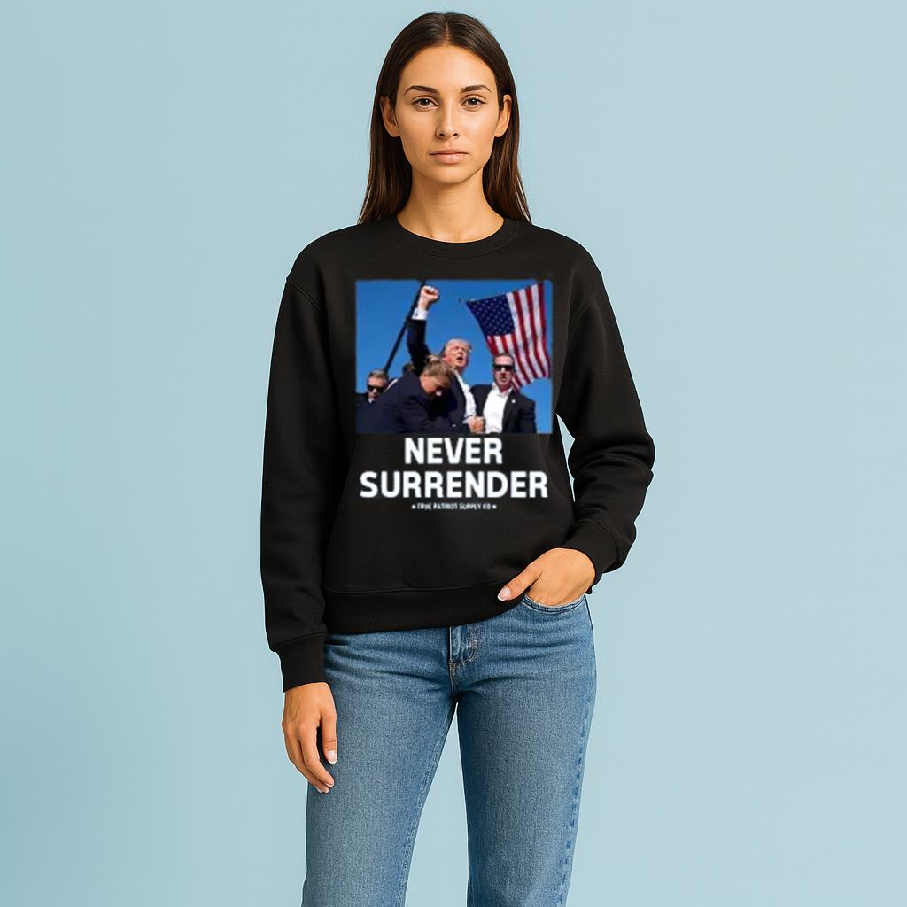 Trump Never Surrender Charlie Kirk 2025 Shirt
