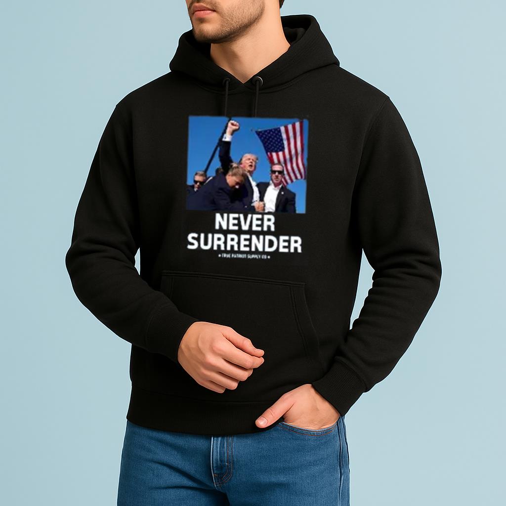 Trump Never Surrender Charlie Kirk 2025 Shirt
