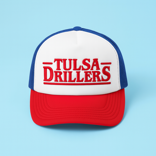 Tulsa Drillers Vintage Trucker Hat 2025
