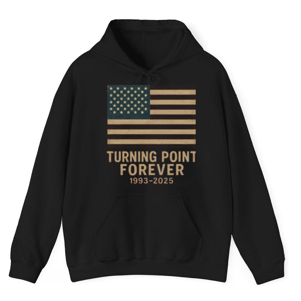 Turing Poin Forever 1993 - 2025 Charlie Kirk Shirt 2025