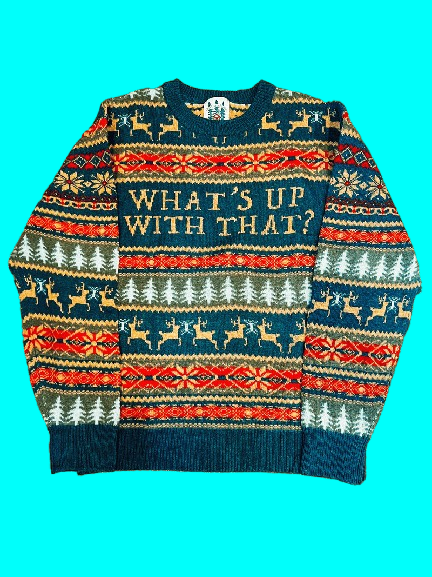 What's Up With That Kenan & Kel Ugly Christmas 2025 Sweater