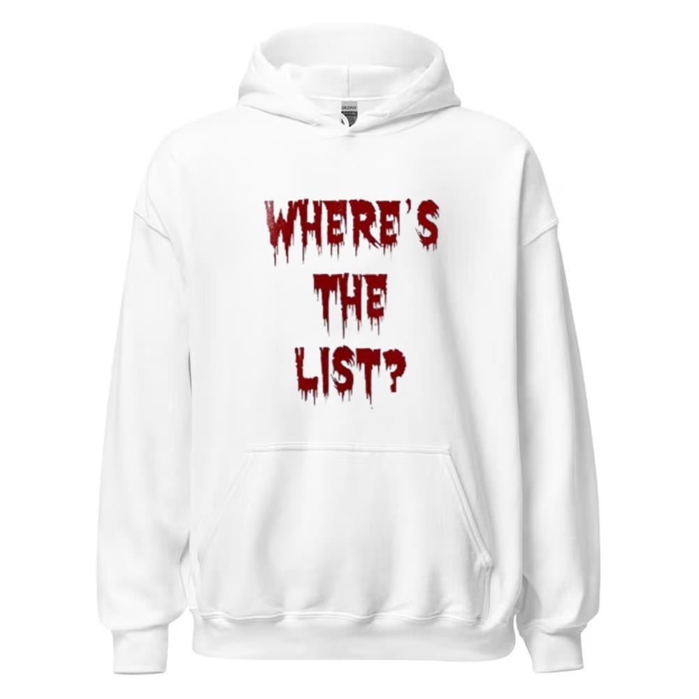 Where's The List 2025 Shirt