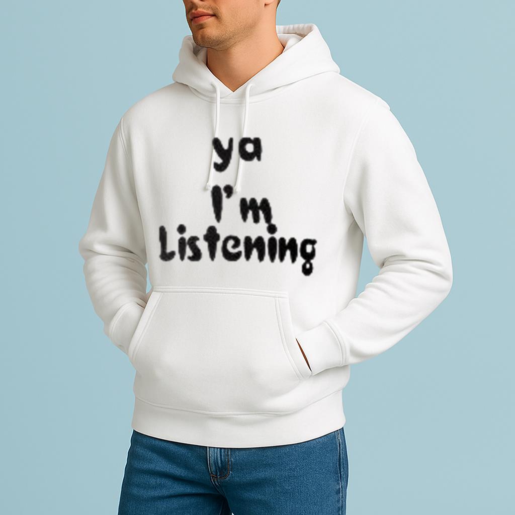 White Lie Party Ideas Ya I'm Listening Shirt