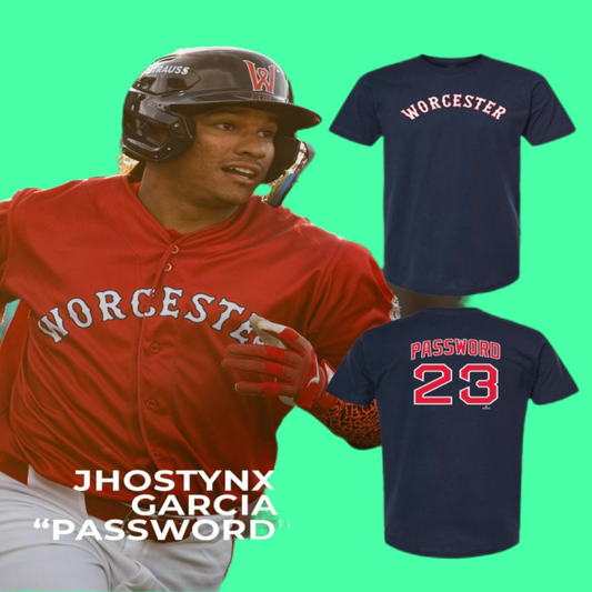 Password Worcester Red Sox 2025 Shirt