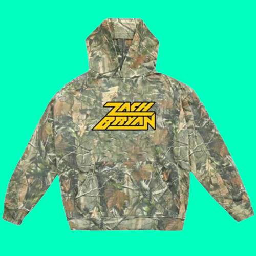 Zach Bryan Meadowlands Camo Hoodie